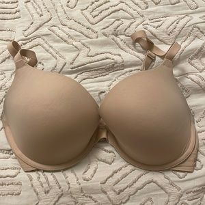 DKNY Cotton blend nude push up bra wired 34D